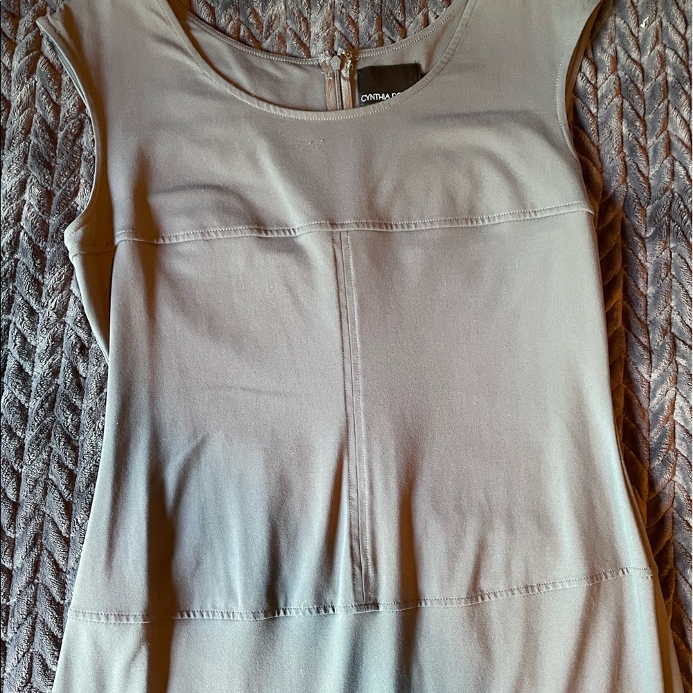 cynthia rowley casual gray dress